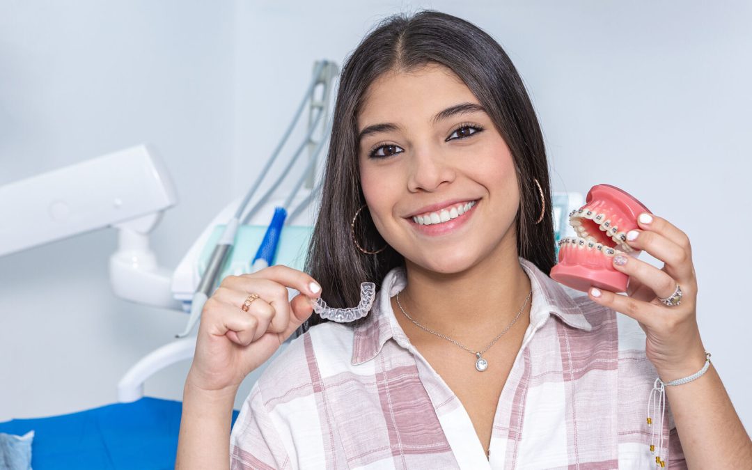 traditional braces vs. Invisalign